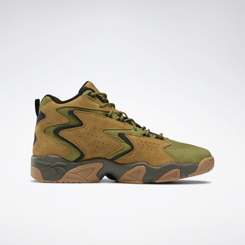 Ghete Baschet Reebok Atmos X Fly Mobius Barbati Aurii/Verzi Romania UP5032UD